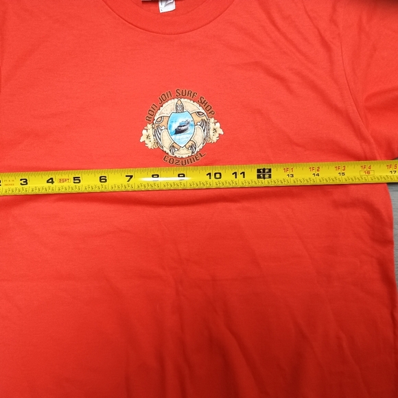 Ron Jon Surf Shop Cozemal orange t-shirt size large - Picture 4 of 5
